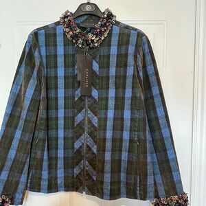 Carlisle Collection - MACBETH Plaid Jacket